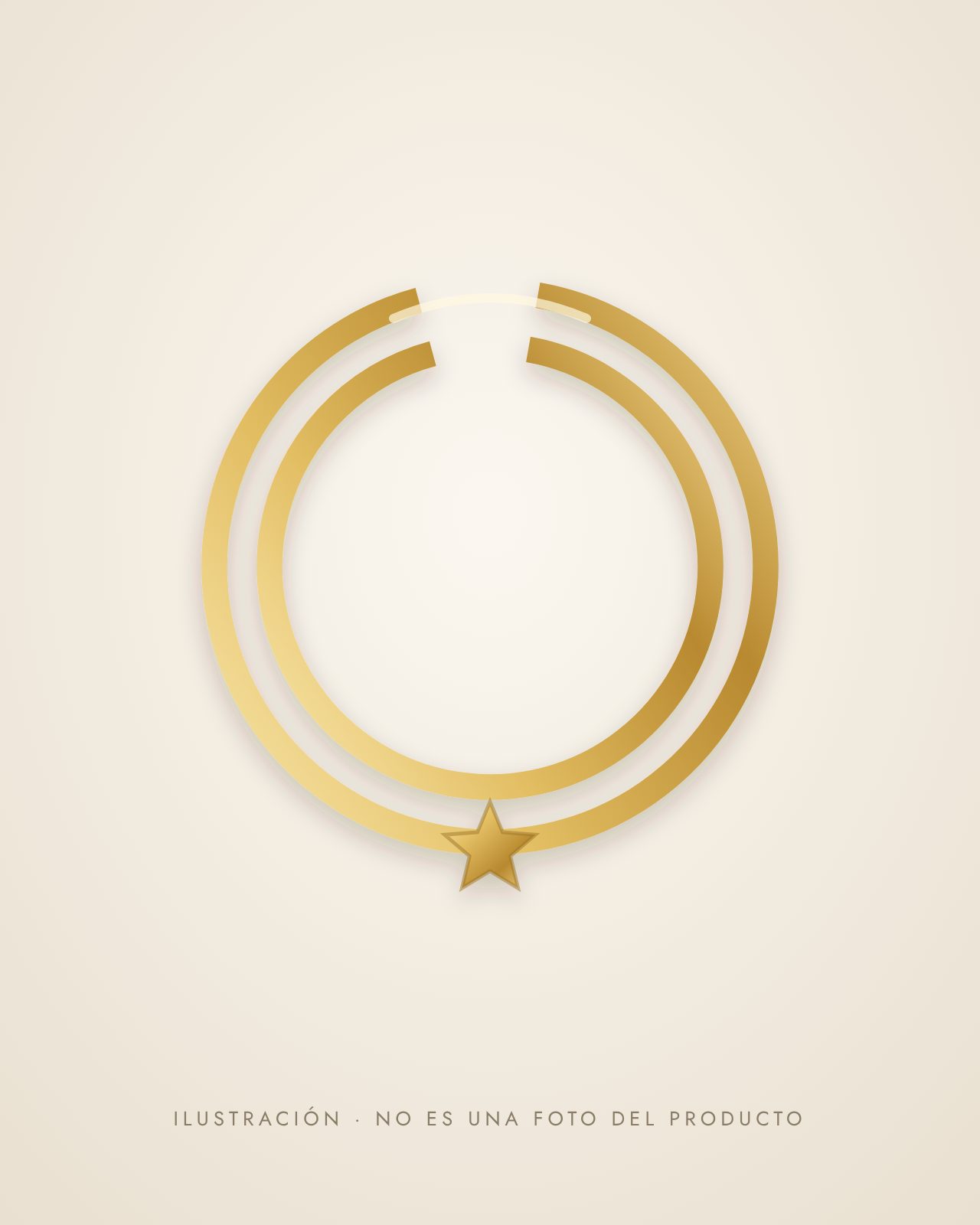 Ilustración orientativa del Anillo Estrella (no es una foto)